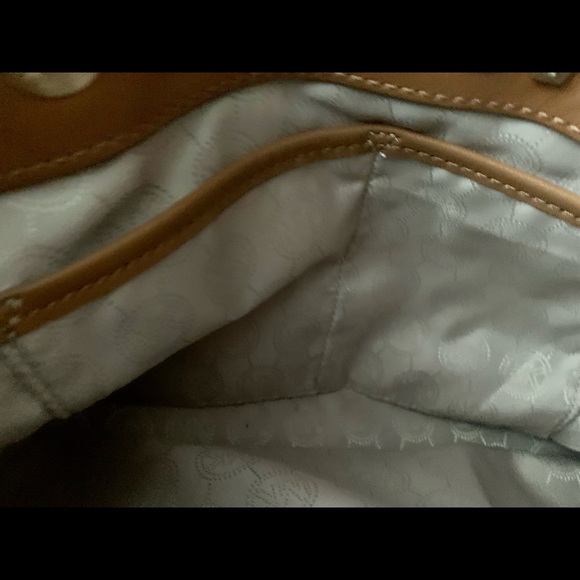 Michael Kors Large Leather Satchel - Picture 4 of 8